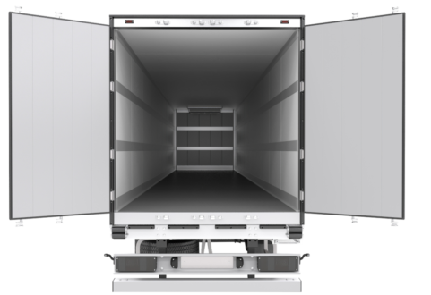 Trailer door